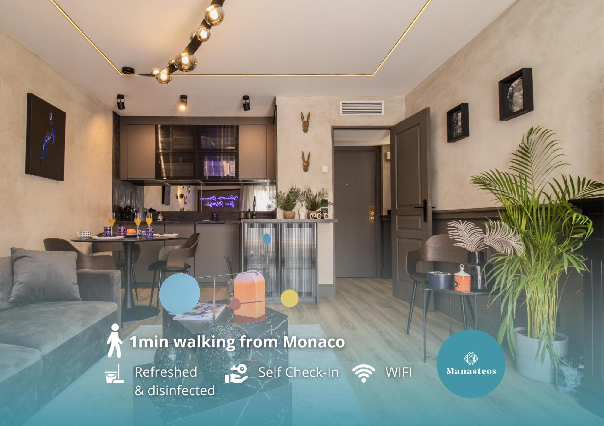 보솔레이 Frontiere Monaco - Hypercentre - Bx 아파트 외부 사진